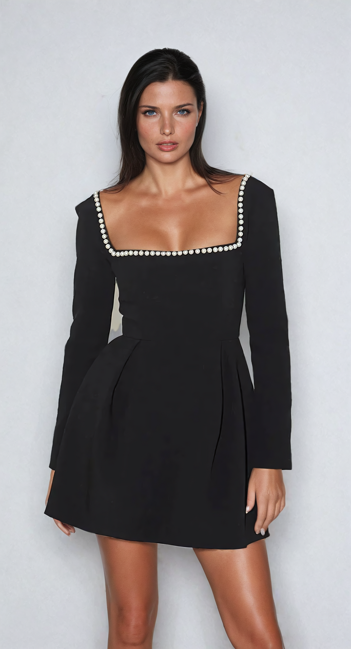 Elliott | Sophisticated Pearl Dress - Maison Léa &amp; Lou