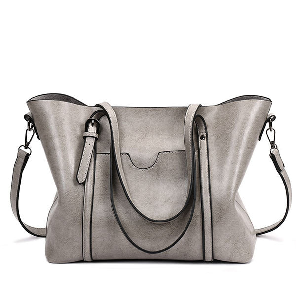 Sophia - Refined Elegance Leather Tote bag - Maison Léa &amp; Lou