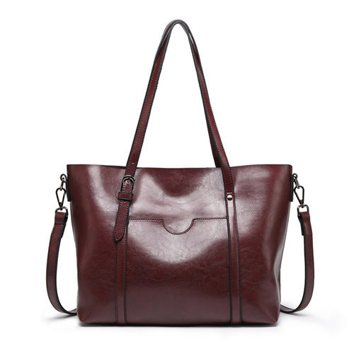 Sophia - Refined Elegance Leather Tote bag - Maison Léa &amp; Lou