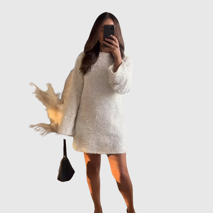 Maribelle | Elegant Bow-Tie Dress - Maison Léa &amp; Lou