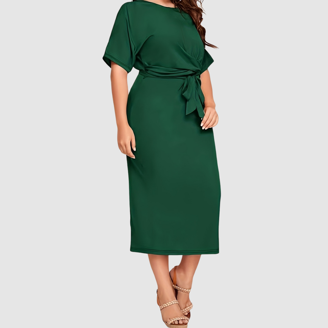 Margaux Lane | Timeless Midi Dress - Maison Léa &amp; Lou