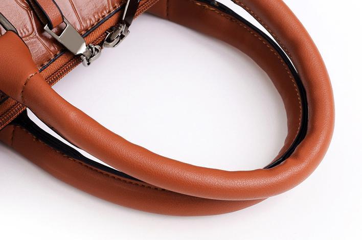 Evelyn - Everyday Elegance 4-Piece Leather Bag Set - Maison Léa &amp; Lou