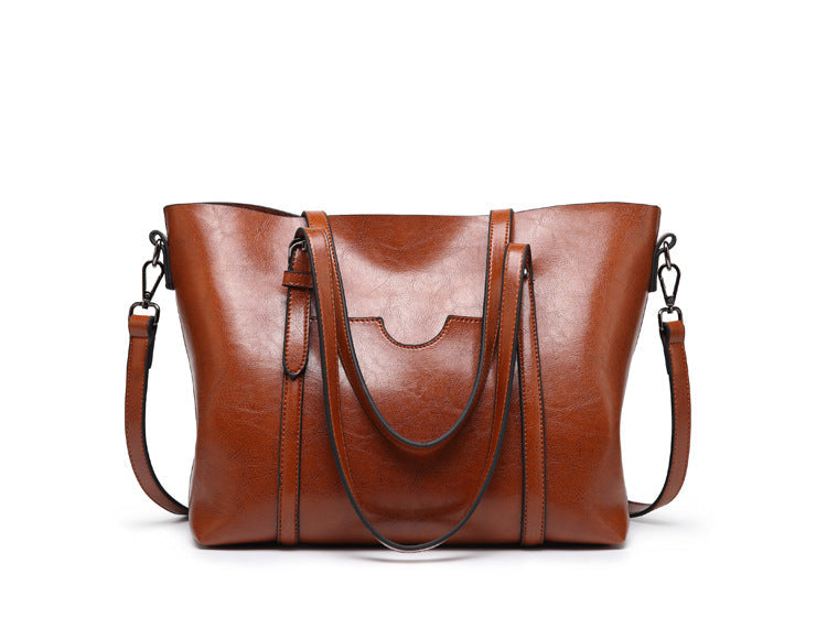 Sophia - Refined Elegance Leather Tote bag - Maison Léa &amp; Lou