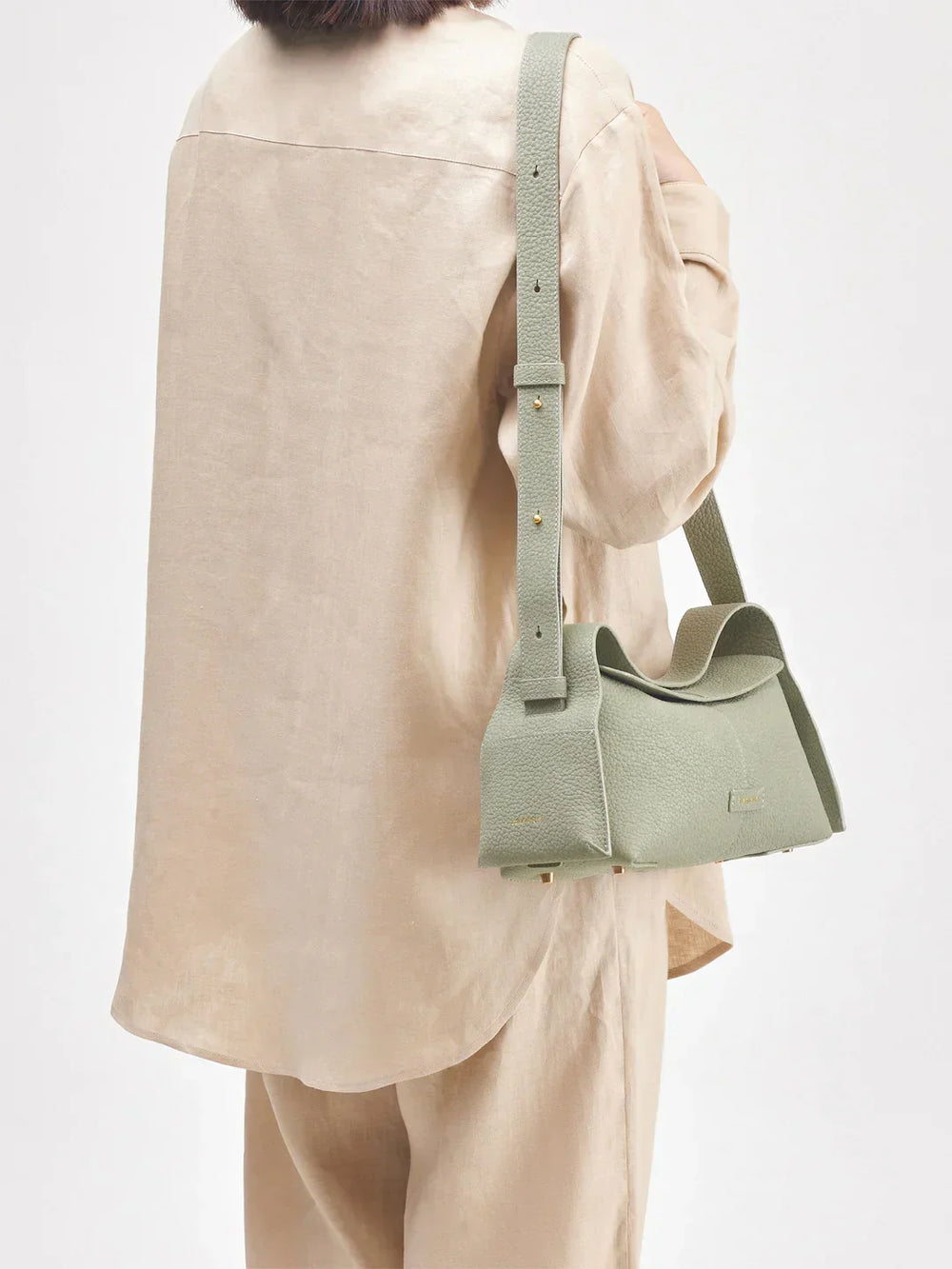Small Lioré Roof Bag - Jade - Maison Léa & Lou