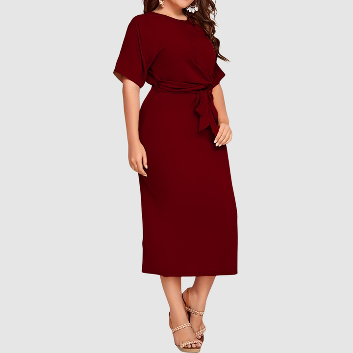 Margaux Lane | Timeless Midi Dress - Maison Léa &amp; Lou