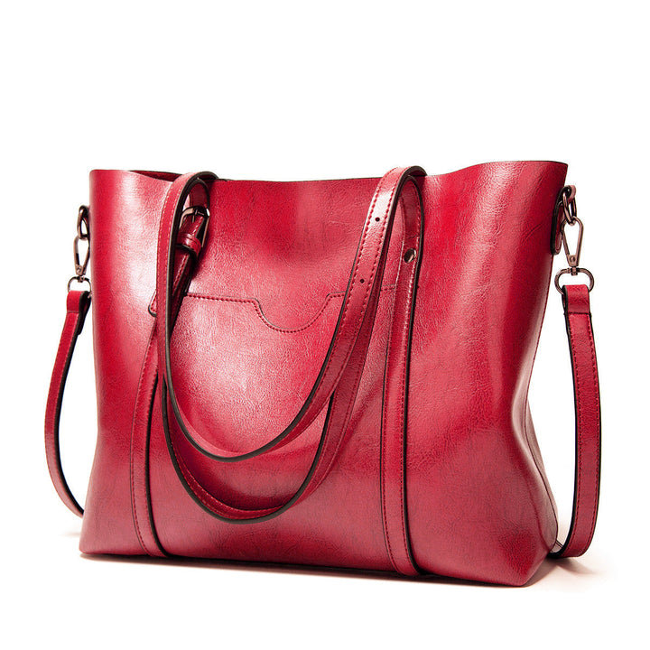Sophia - Refined Elegance Leather Tote bag - Maison Léa &amp; Lou