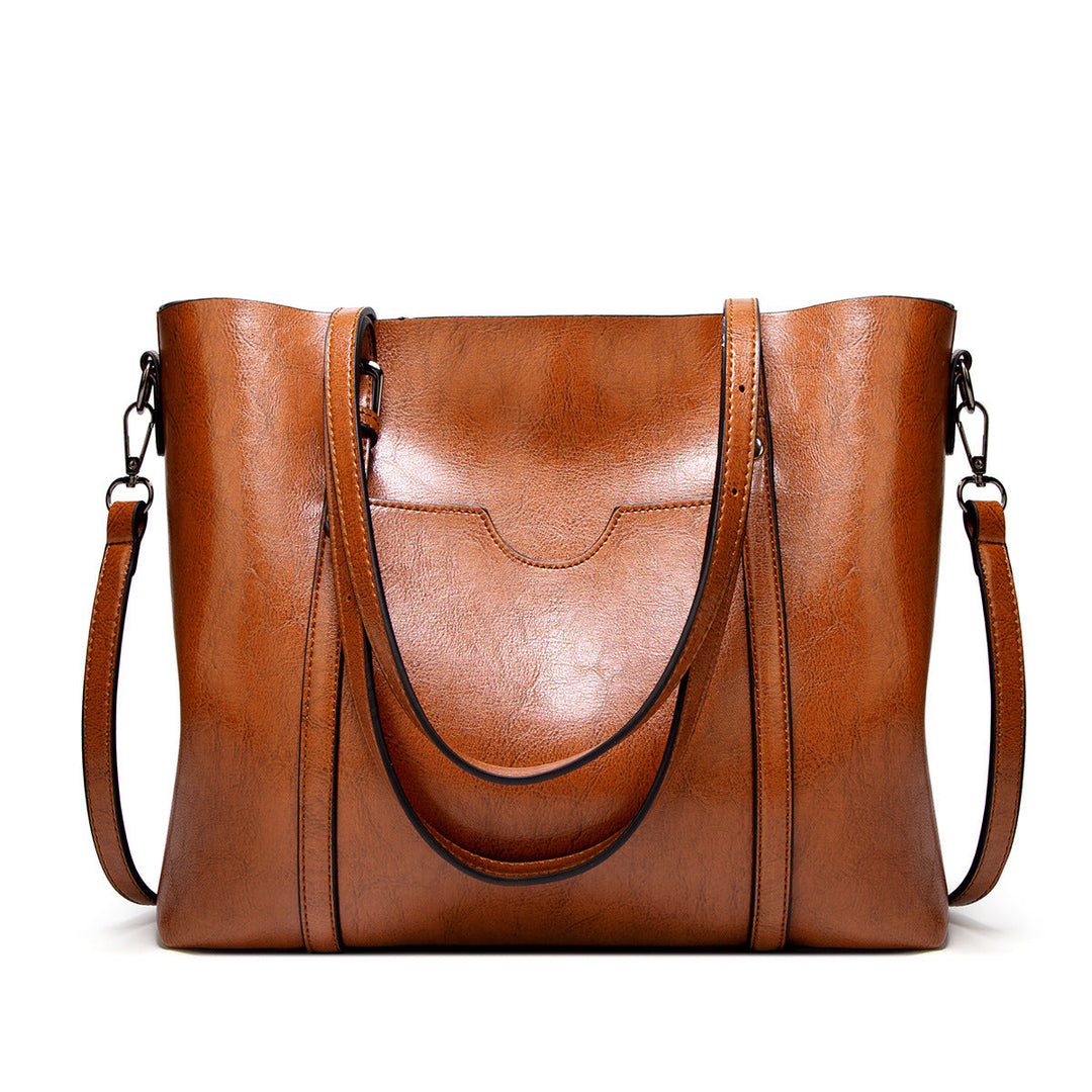 Sophia - Refined Elegance Leather Tote bag - Maison Léa & Lou
