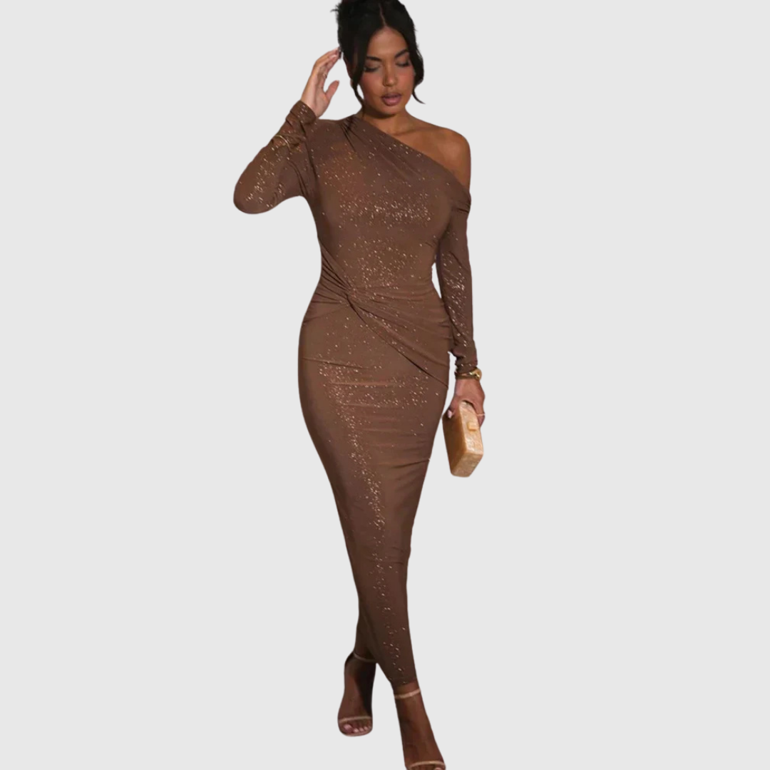 Vionne | Glitter Maxi Dress - Maison Léa &amp; Lou
