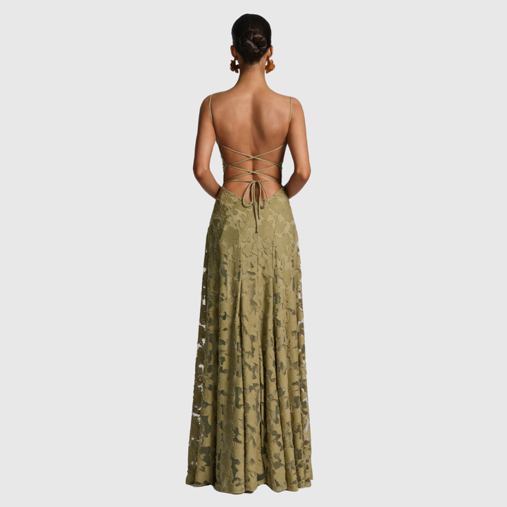 Morvenna | Elegant Maxi Dress - Maison Léa &amp; Lou