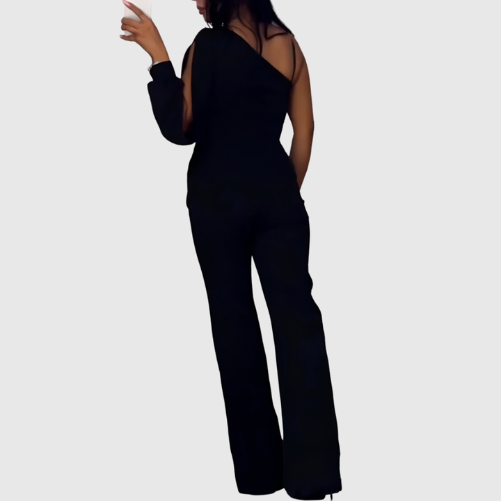Eirisse | Modern Wide-Leg Jumpsuit - Maison Léa &amp; Lou
