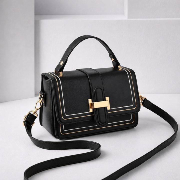 Luna Paris - Elegant Leather Bag - Maison Léa &amp; Lou