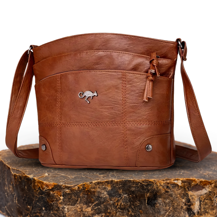 Judith - Signature Elegance Leather Handbag - Maison Léa &amp; Lou