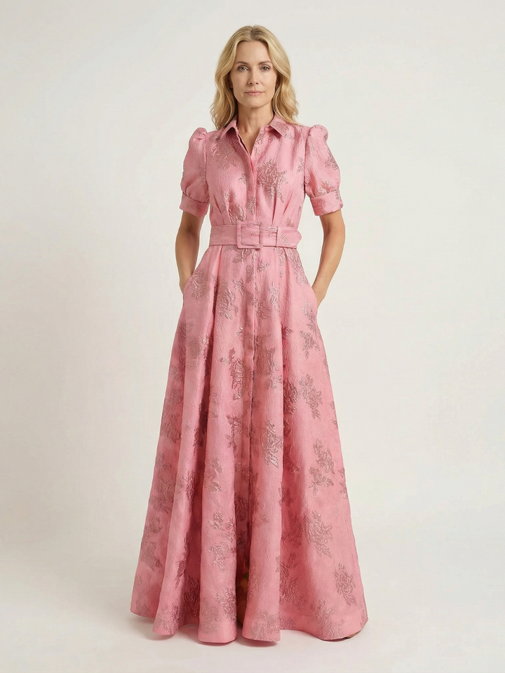 Molly - Elegant Sleeve Dress - Maison Léa &amp; Lou