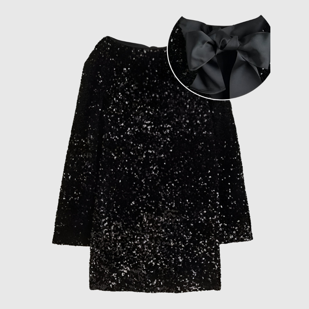 Maribelle | Elegant Bow-Tie Dress - Maison Léa &amp; Lou