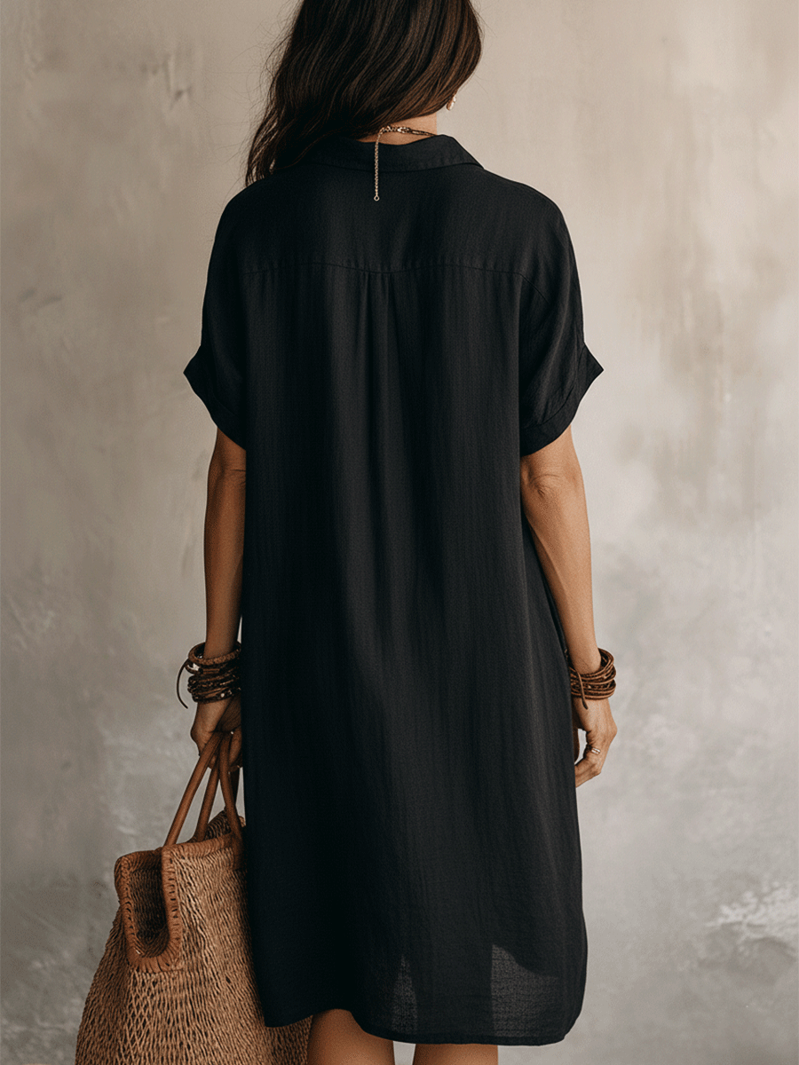 Modern Boho | Effortless Midi Dress - Maison Léa &amp; Lou