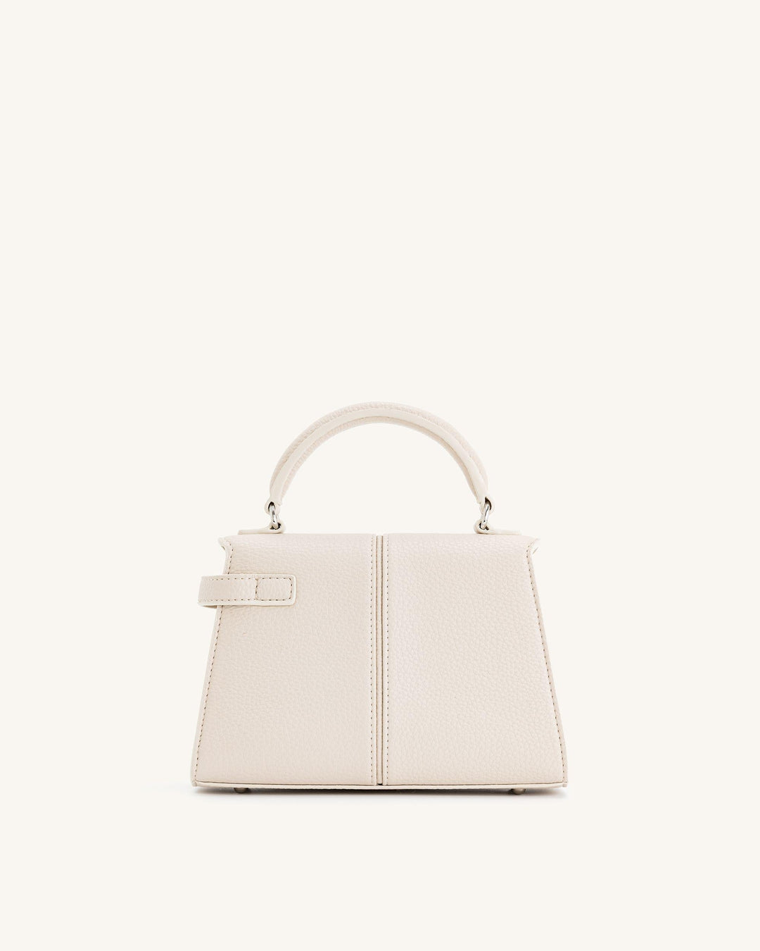 Elise Top Handle Bag - White - Maison Léa &amp; Lou