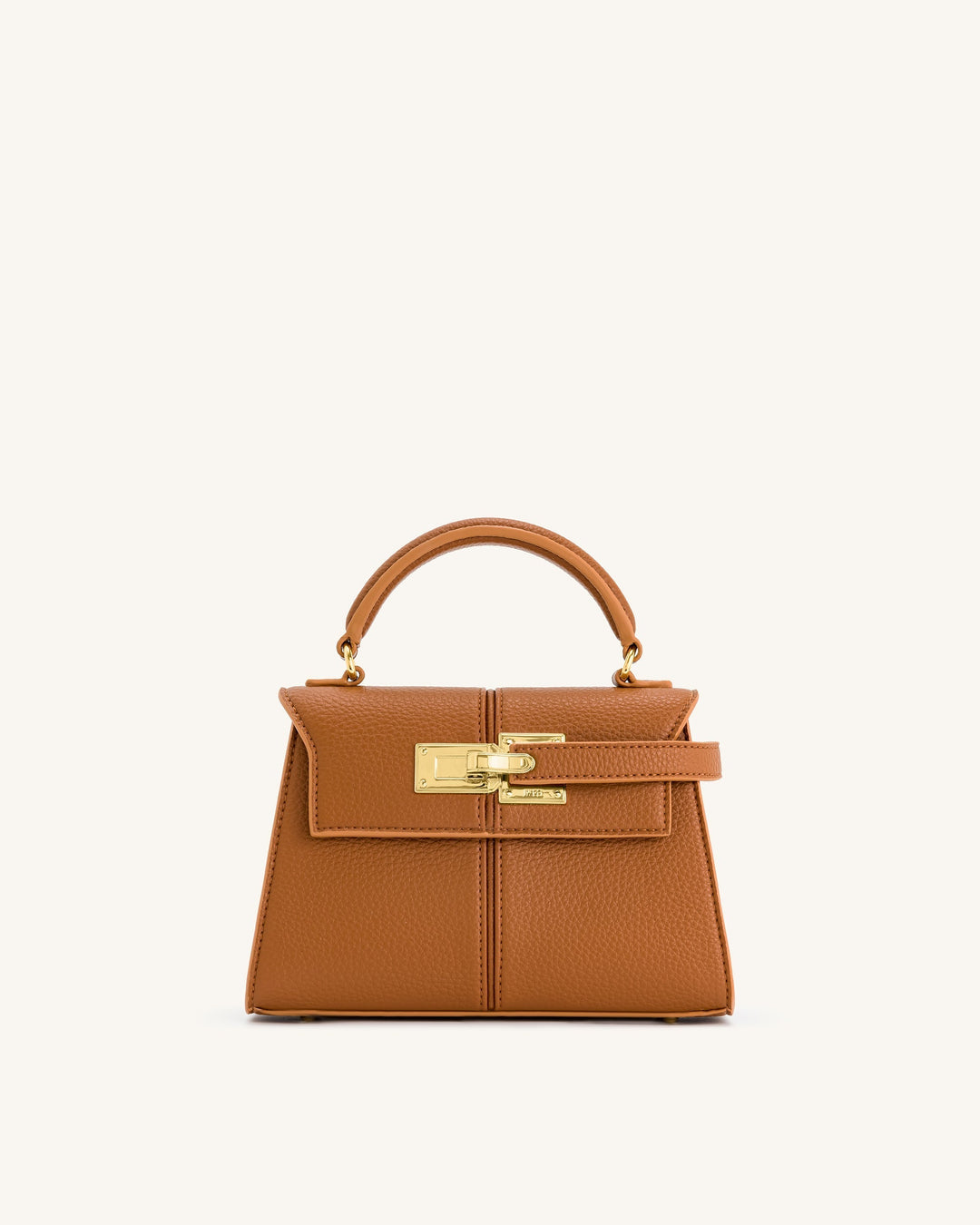 Elise Top Handle Bag - Brown - Maison Léa & Lou