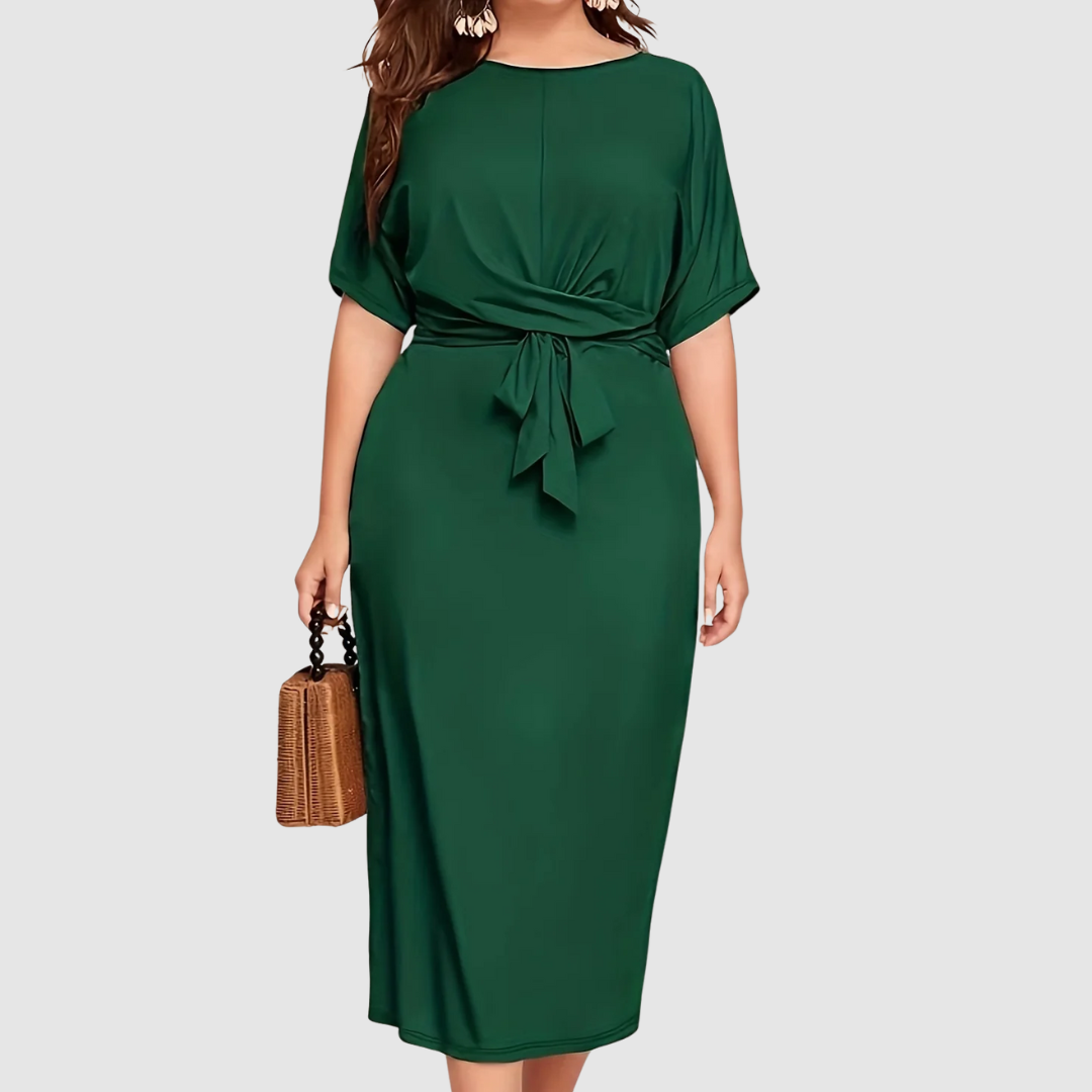 Margaux Lane | Timeless Midi Dress - Maison Léa &amp; Lou