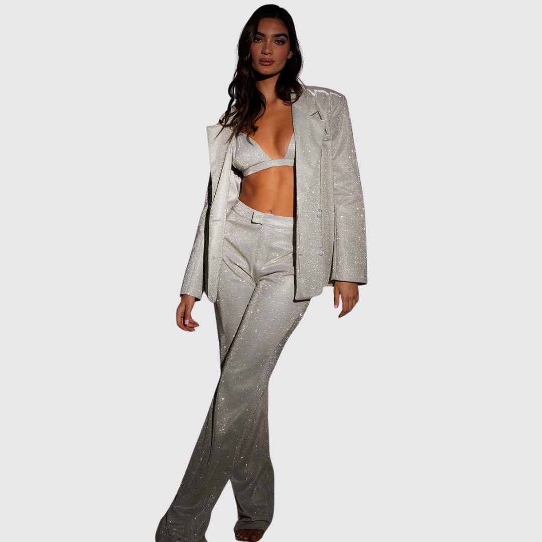 Delphine | Luxury Glitter Set – Three Piece - Maison Léa & Lou