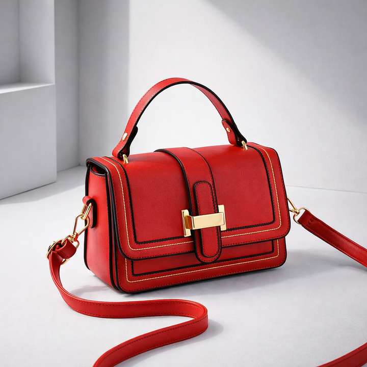 Luna Paris - Elegant Leather Bag - Maison Léa &amp; Lou