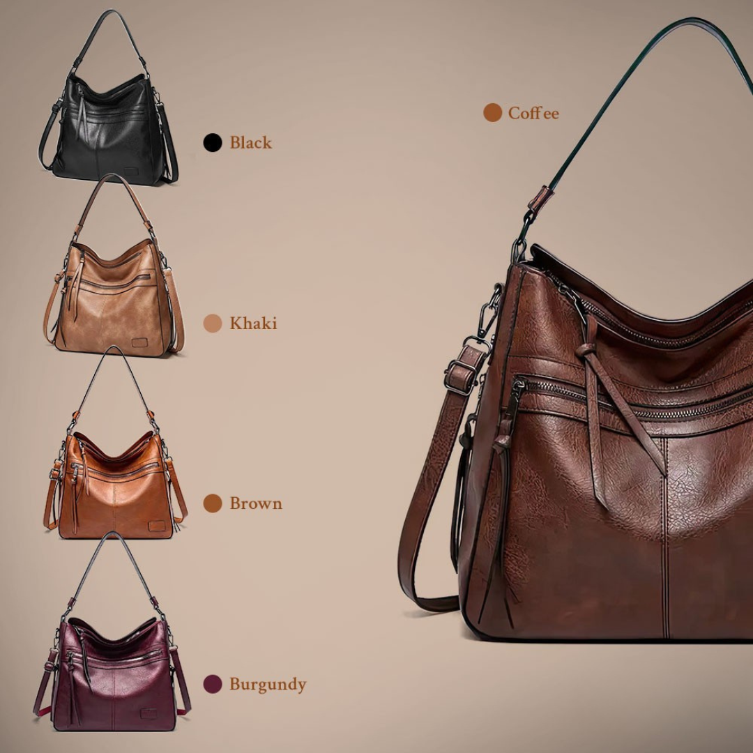 Frances - Exquisite Luxury Leather Handbag - Maison Léa &amp; Lou