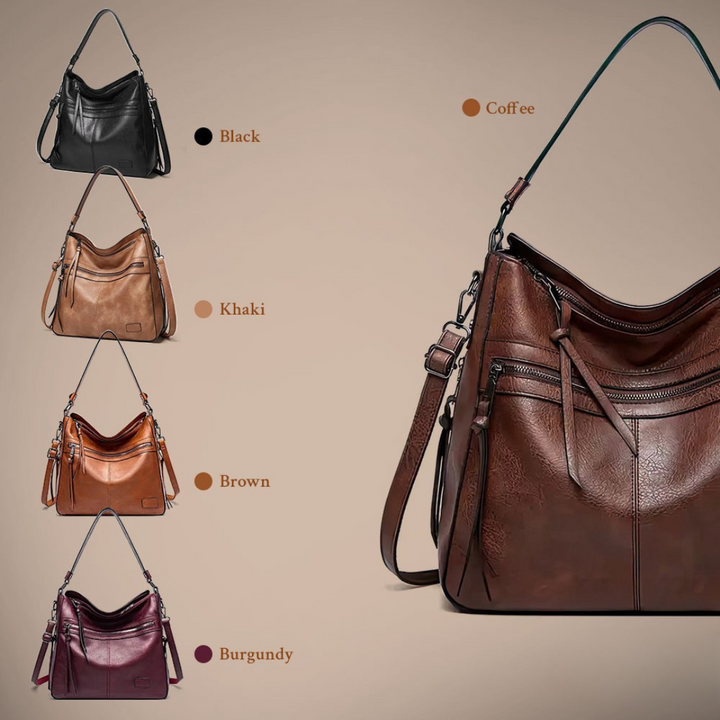 Frances - Exquisite Luxury Leather Handbag - Maison Léa &amp; Lou