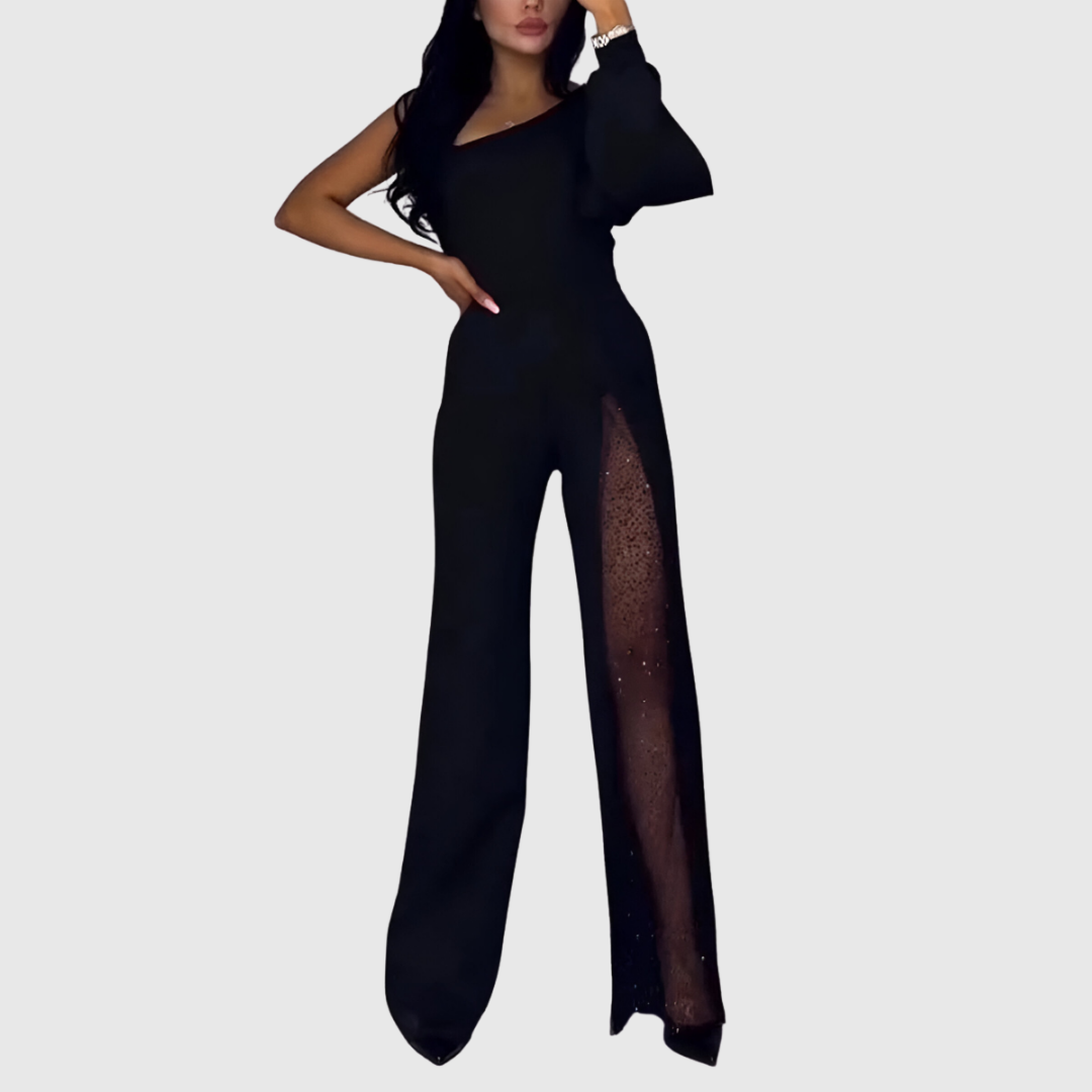 Eirisse | Modern Wide-Leg Jumpsuit - Maison Léa &amp; Lou