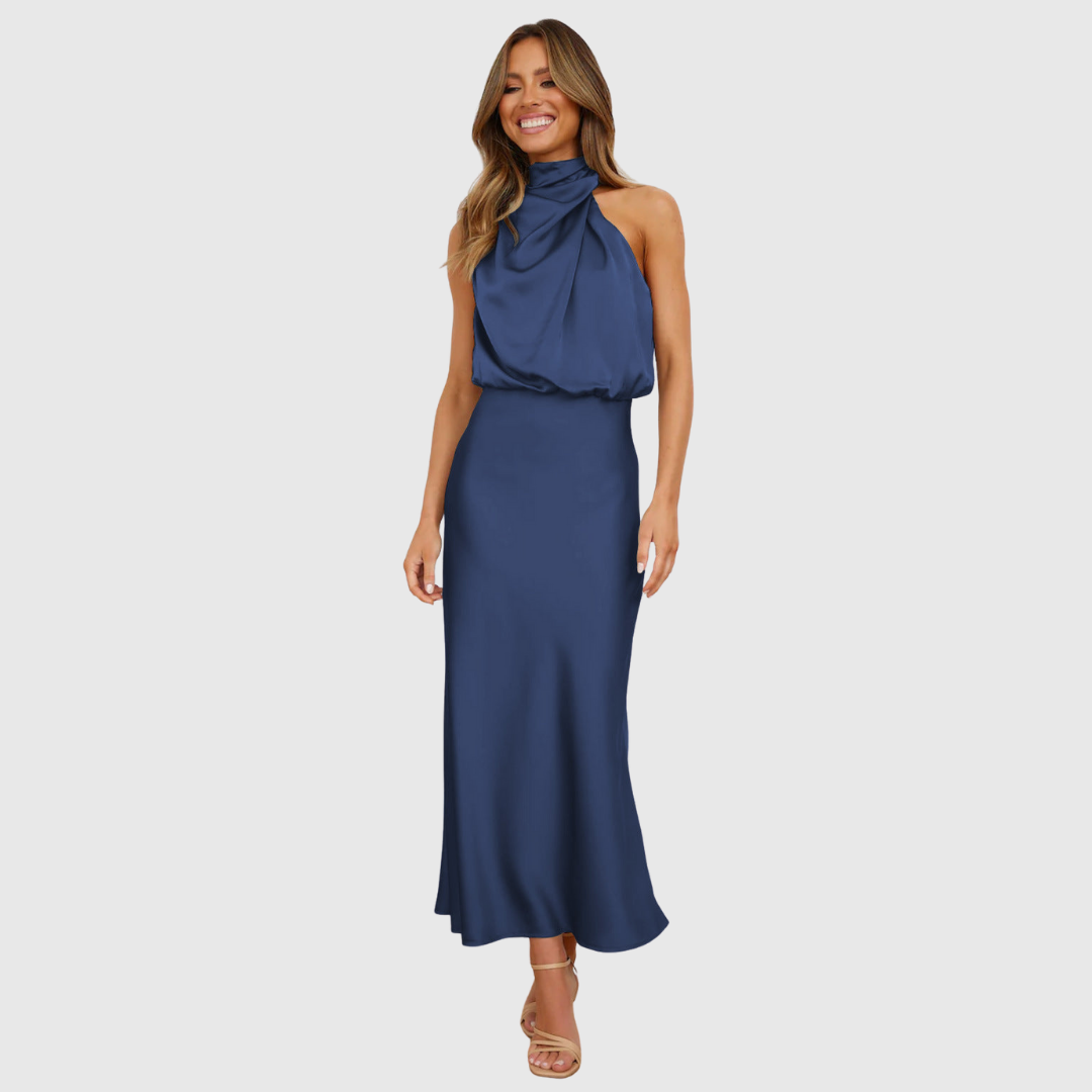 Seraphine | Refined Long Evening Dress - Maison Léa &amp; Lou