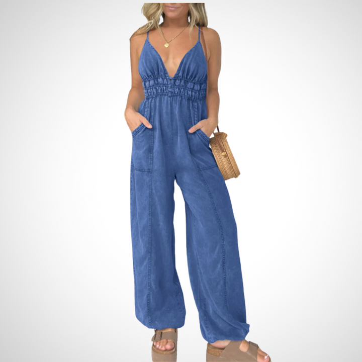 KYLINE™ - Classic Plain Jumpsuit
