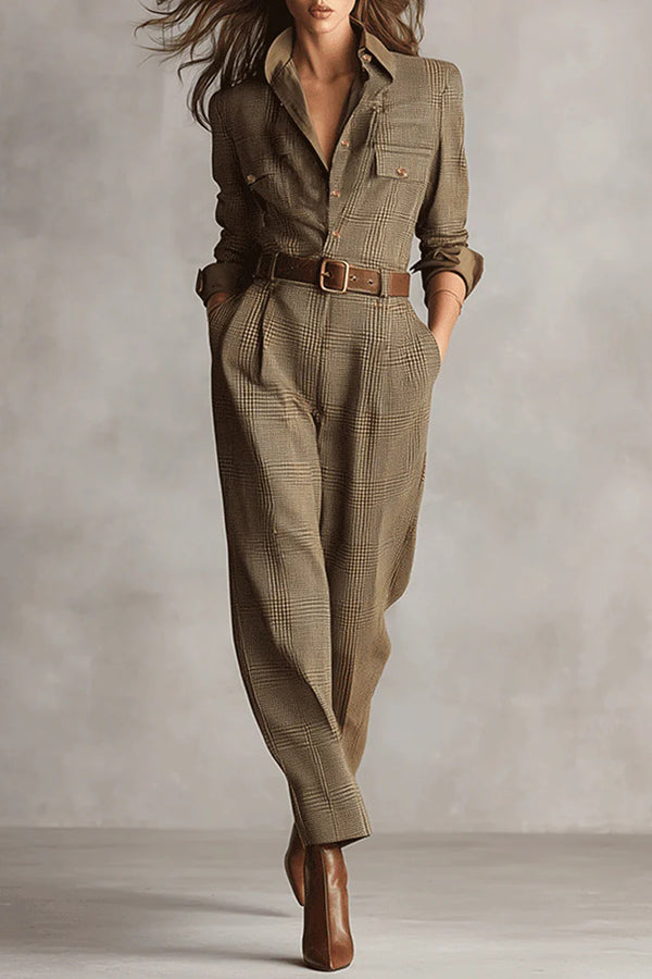 Aubrette | Tailored Jumpsuit - Maison Léa &amp; Lou