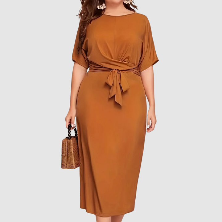 Margaux Lane | Timeless Midi Dress - Maison Léa &amp; Lou