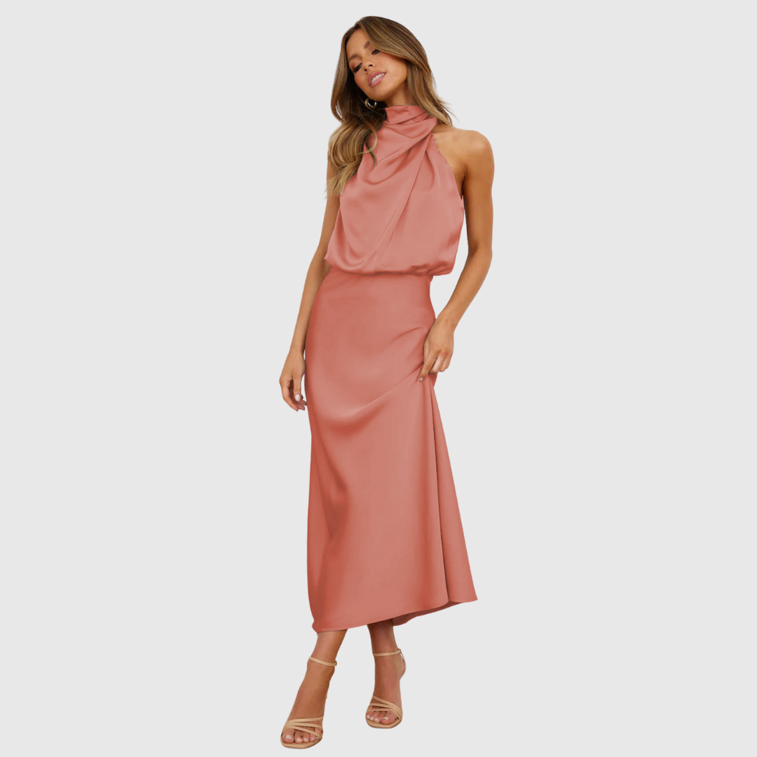 Seraphine | Refined Long Evening Dress - Maison Léa &amp; Lou