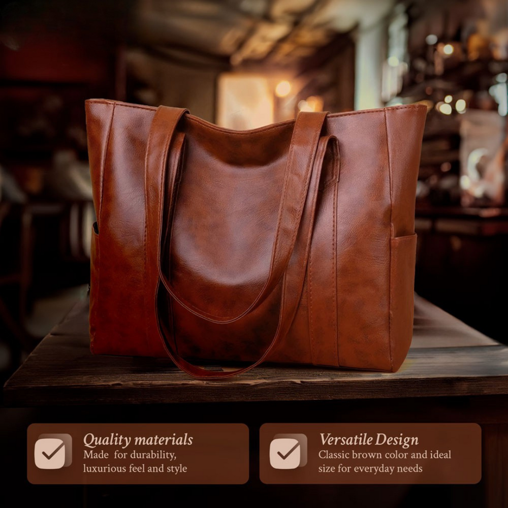 Susan - Minimalist Luxury Leather Shoulder Bag - Maison Léa & Lou