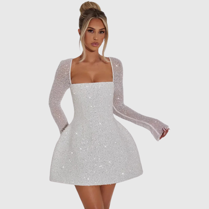 Elowira | Elegant Sequin Dress - Maison Léa &amp; Lou