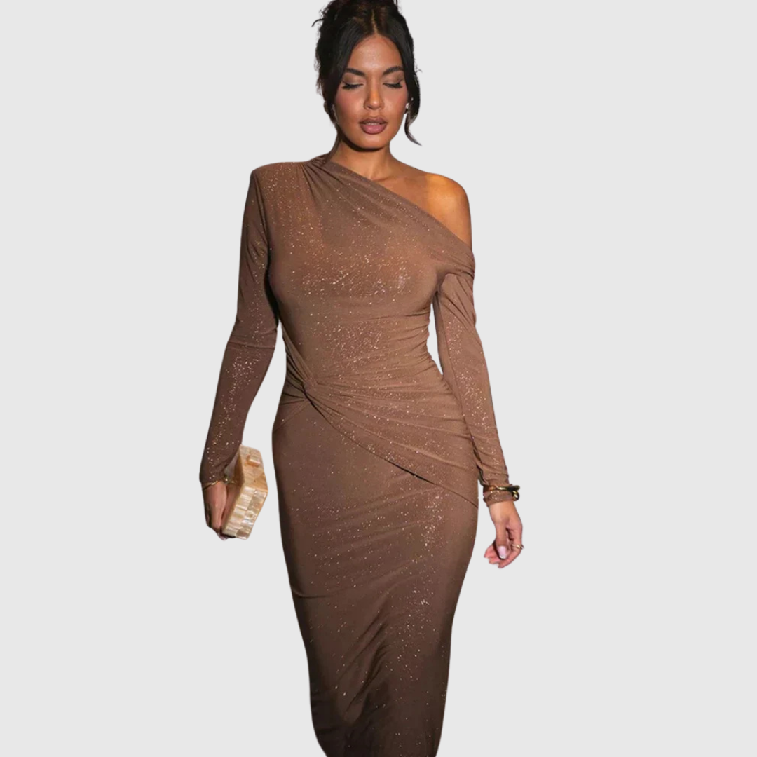 Vionne | Glitter Maxi Dress - Maison Léa &amp; Lou