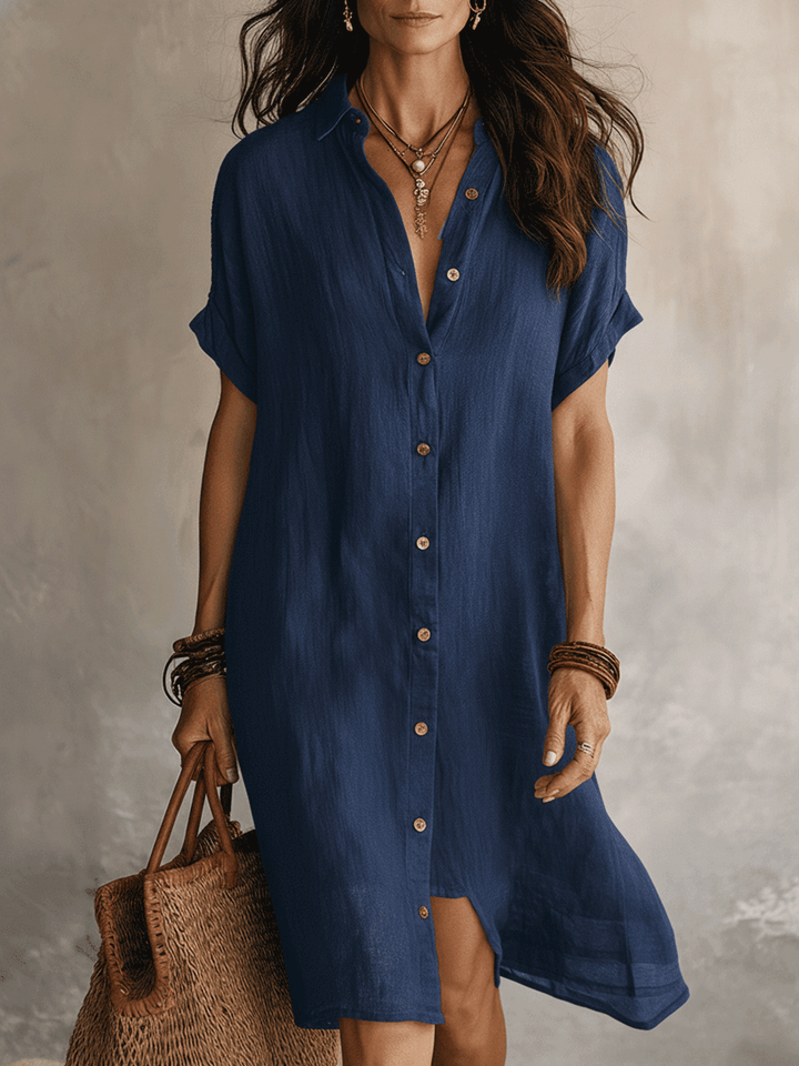Modern Boho | Effortless Midi Dress - Maison Léa &amp; Lou