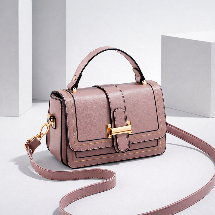 Luna Paris - Elegant Leather Bag - Maison Léa &amp; Lou