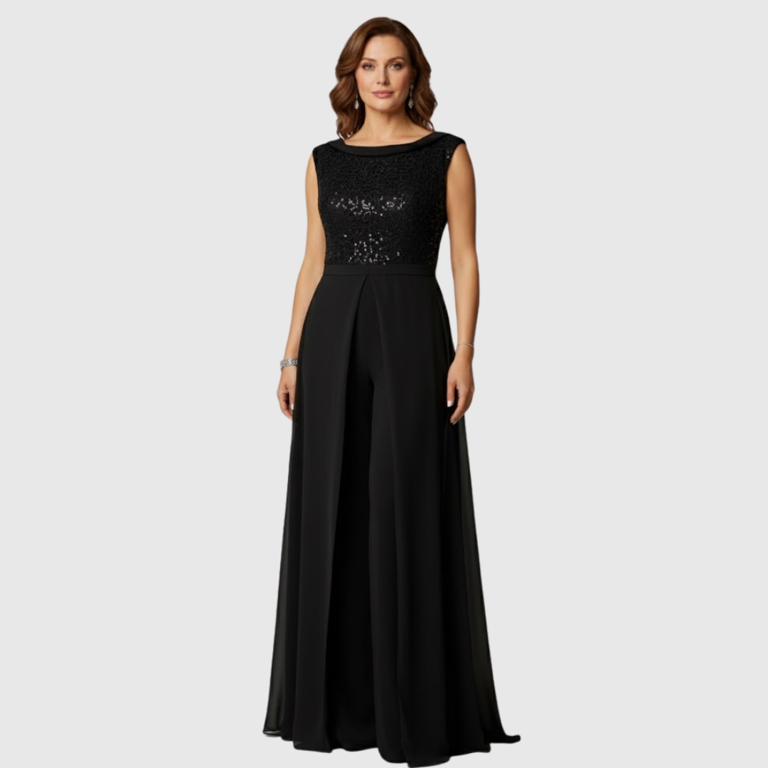 Zoraida Quinn | Stylish Sleeveless Jumpsuit Dress - Maison Léa & Lou