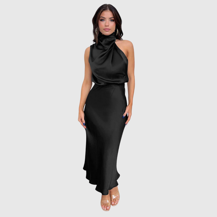 Seraphine | Refined Long Evening Dress - Maison Léa &amp; Lou