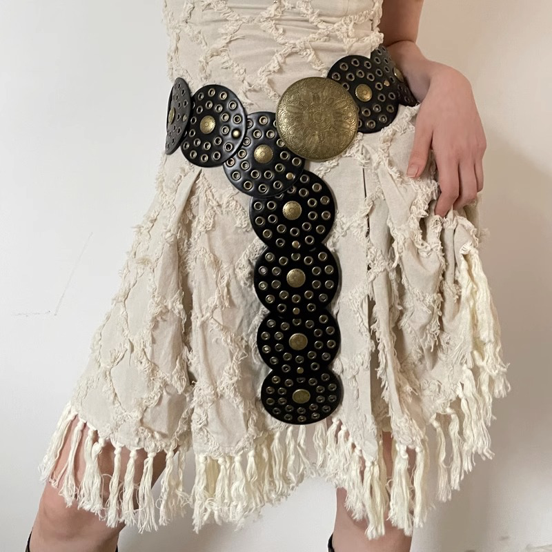 Ottilie | Boho Medallion Belt - Maison Léa & Lou