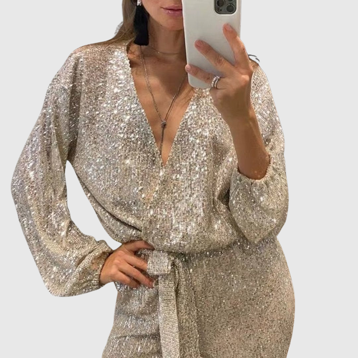 Aralyn | Sparkling Party Jumpsuit - Maison Léa &amp; Lou