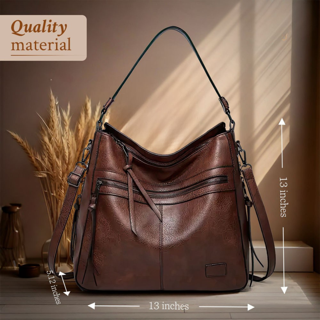 Frances - Exquisite Luxury Leather Handbag - Maison Léa &amp; Lou