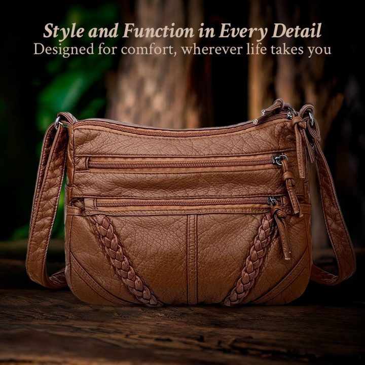 Ellen - Classic Harmony Leather Bag - Maison Léa &amp; Lou