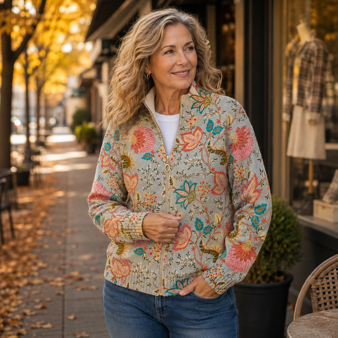 Xanthe™ | Vintage Floral Garden Print - Maison Léa &amp; Lou