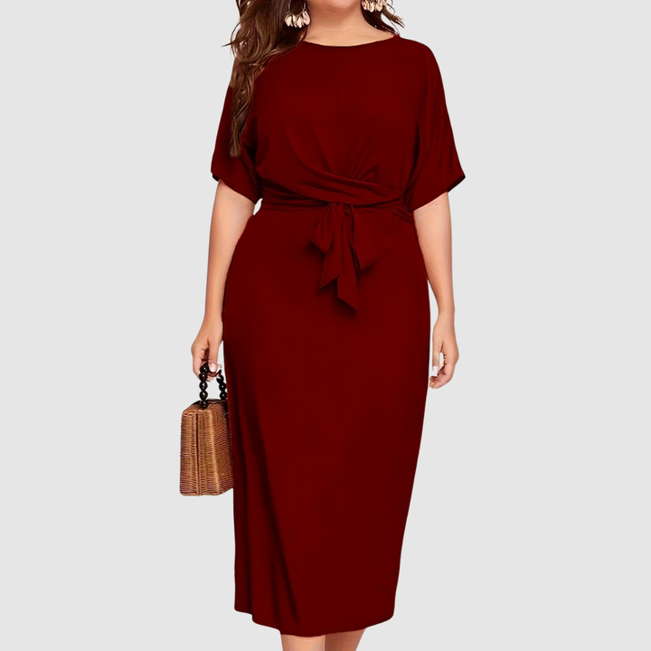 Margaux Lane | Timeless Midi Dress - Maison Léa &amp; Lou