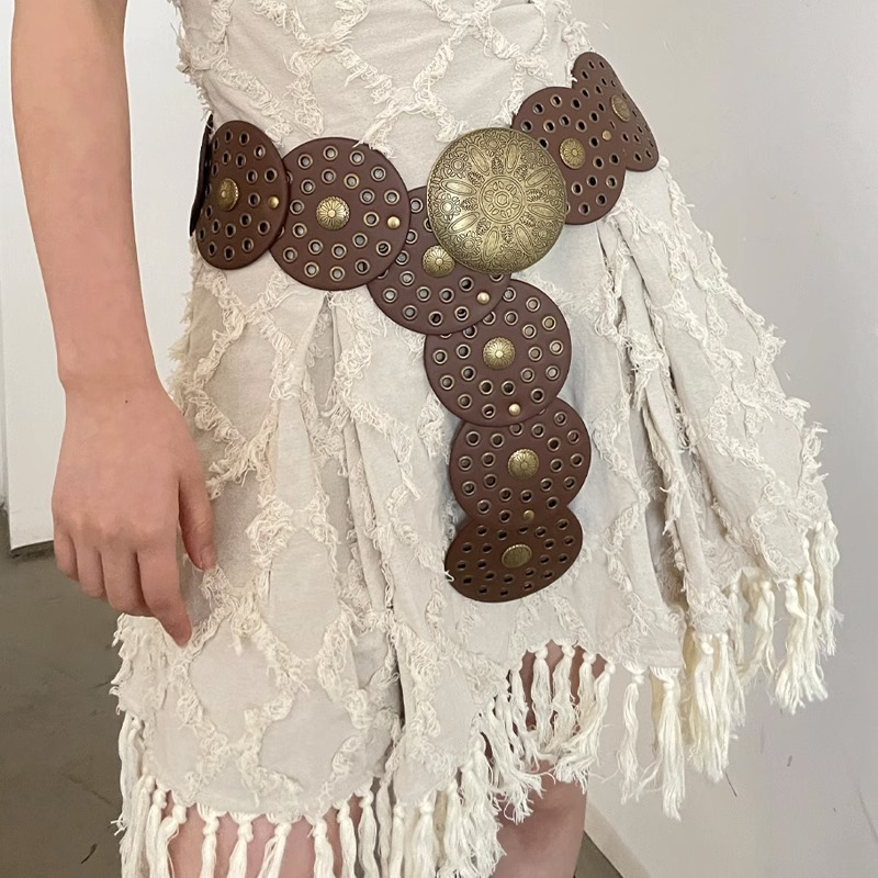 Ottilie | Boho Medallion Belt - Maison Léa & Lou