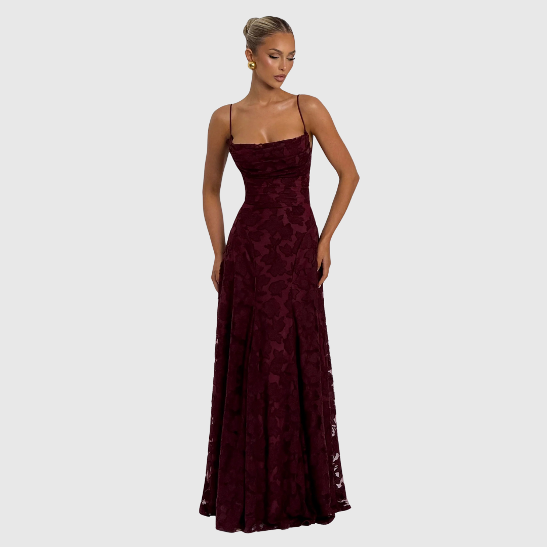 Morvenna | Elegant Maxi Dress - Maison Léa & Lou