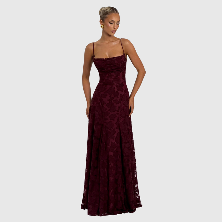 Morvenna | Elegant Maxi Dress - Maison Léa &amp; Lou
