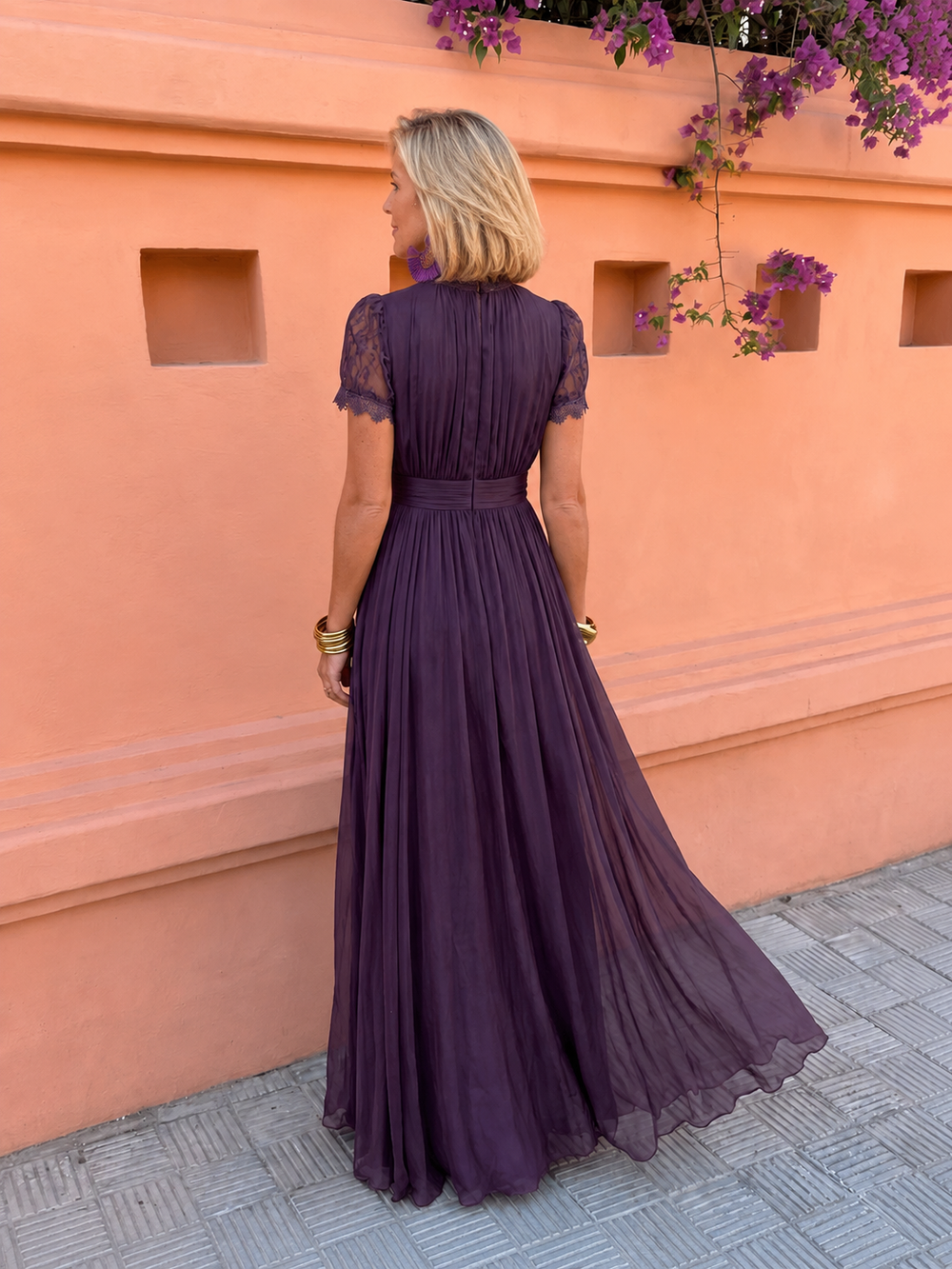 KALINA™ – ELEGANT LONG DRESS - Maison Léa & Lou