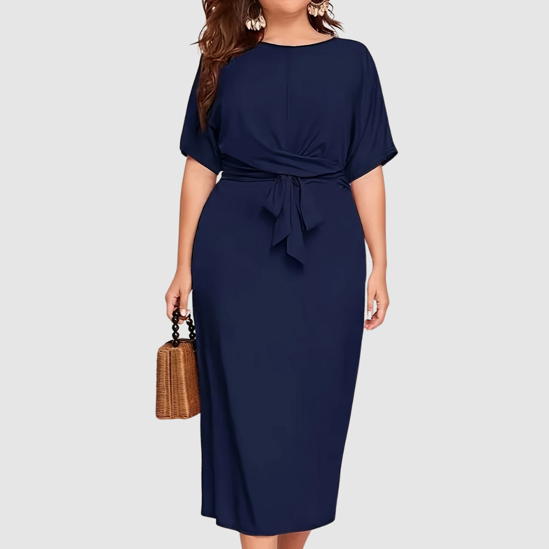 Margaux Lane | Timeless Midi Dress - Maison Léa &amp; Lou